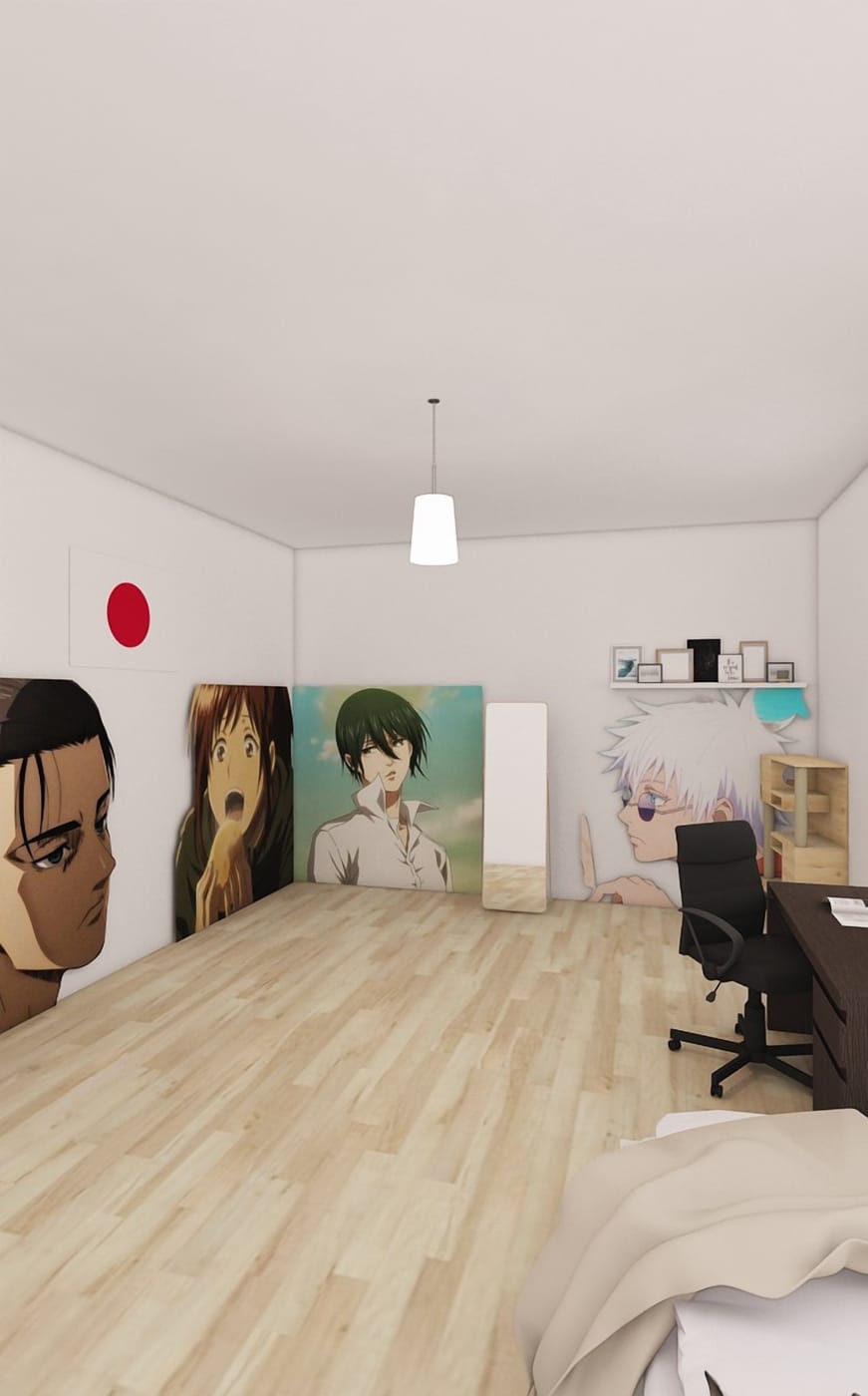 Contemporary bedroom