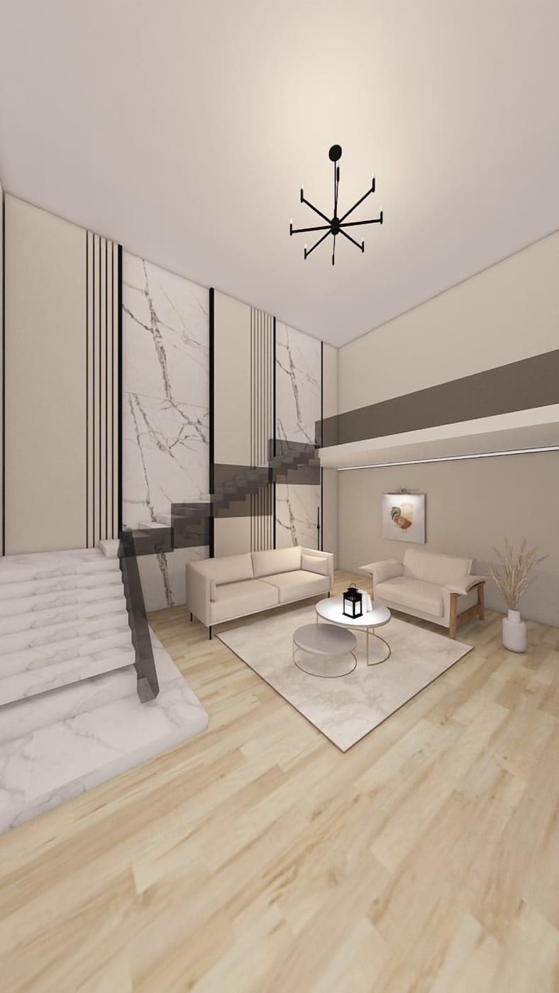 Contemporary living room