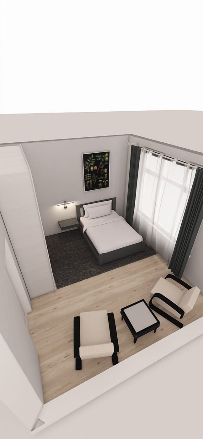 Contemporary closet