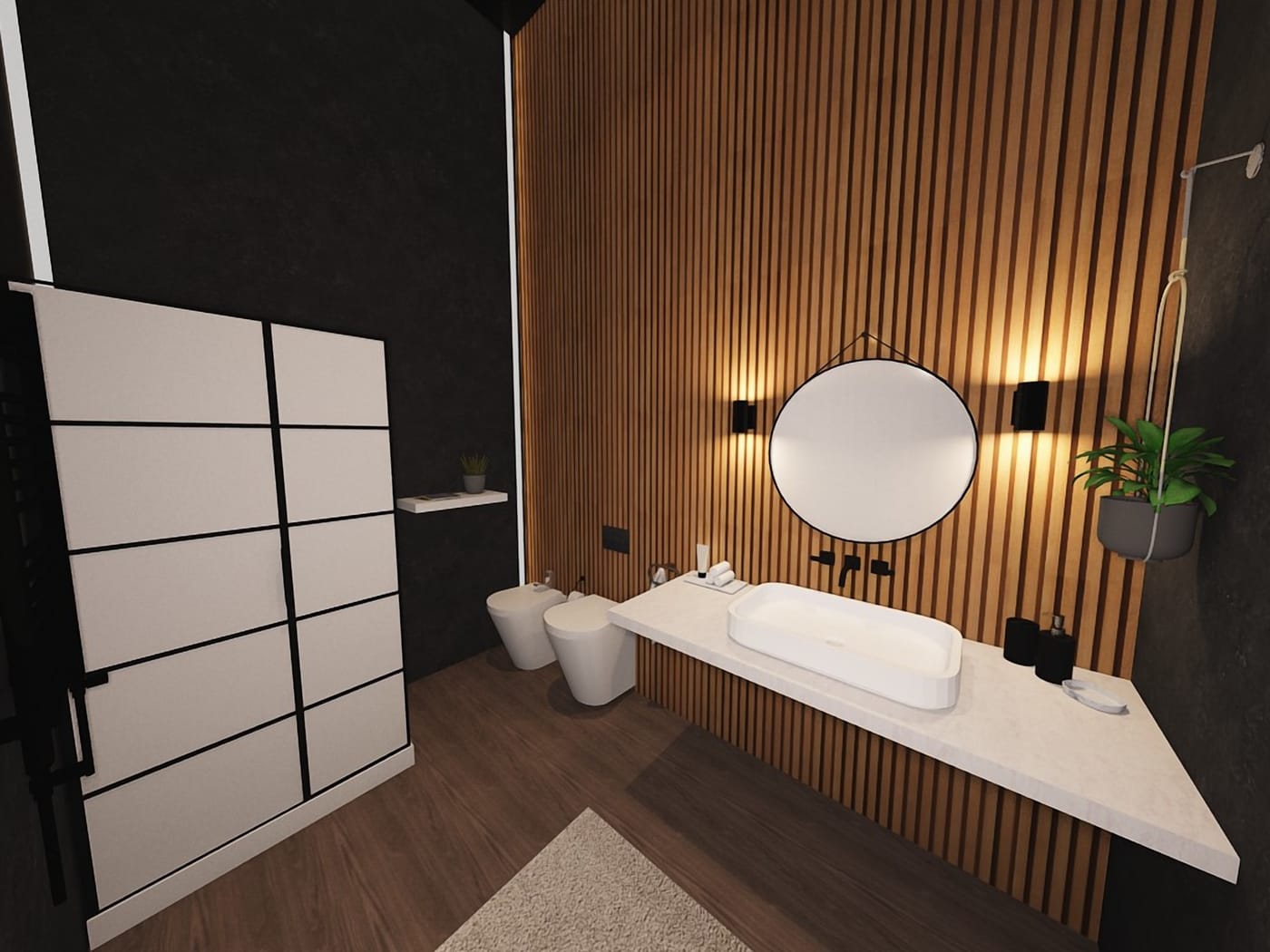 Traditional bathroom