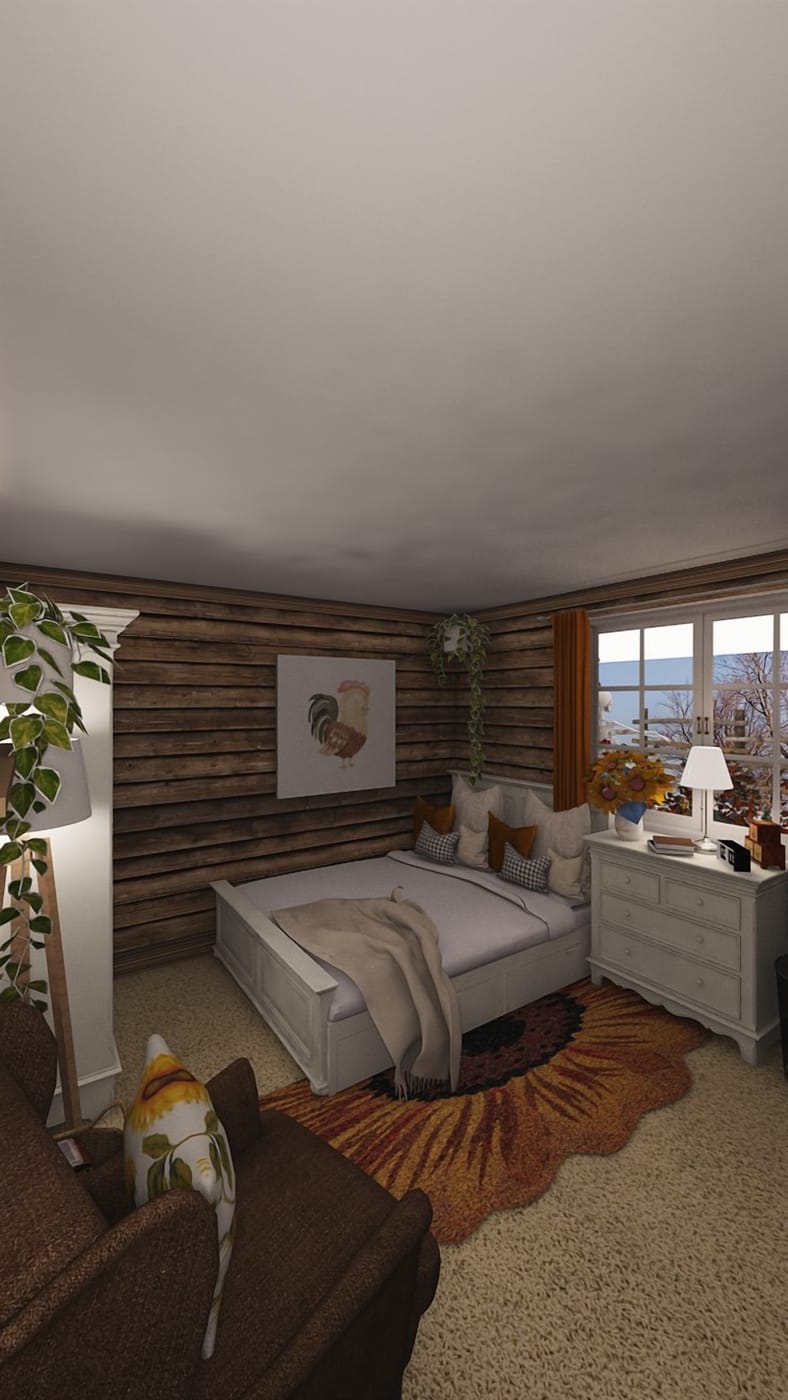 Traditional floor plan