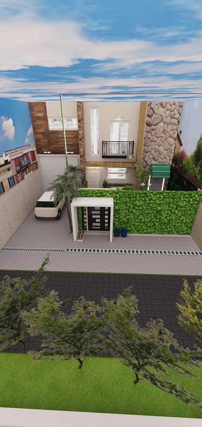 Traditional outdoor space