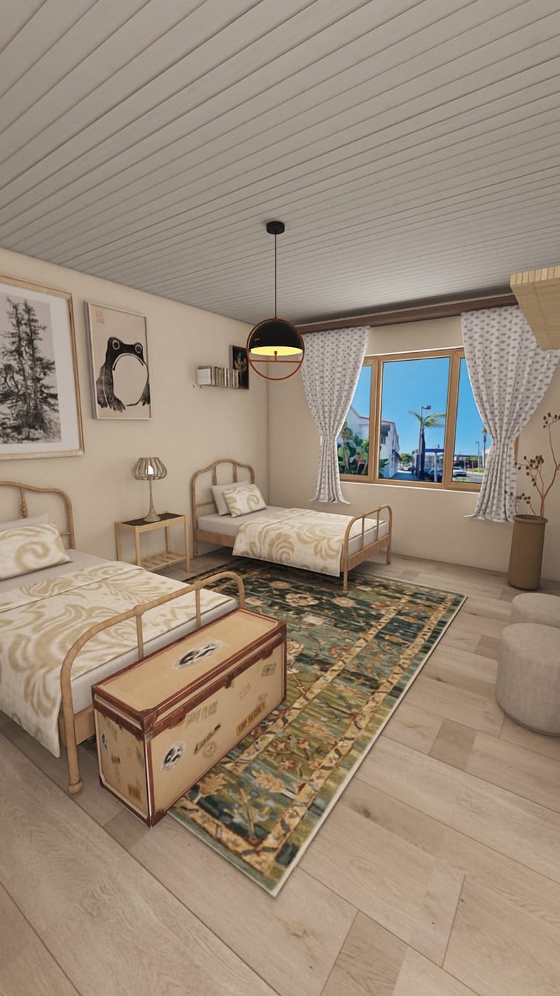 Traditional floor plan