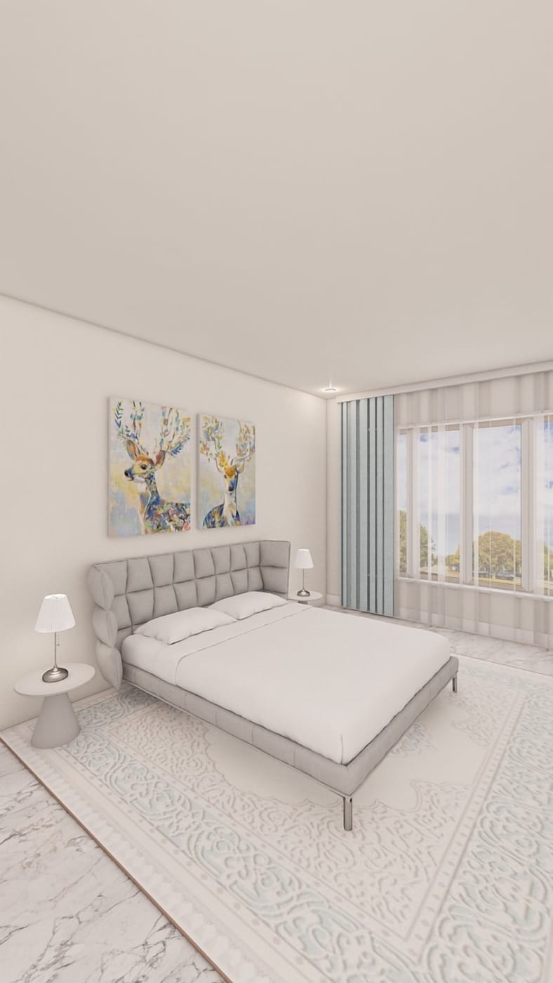 Contemporary bedroom