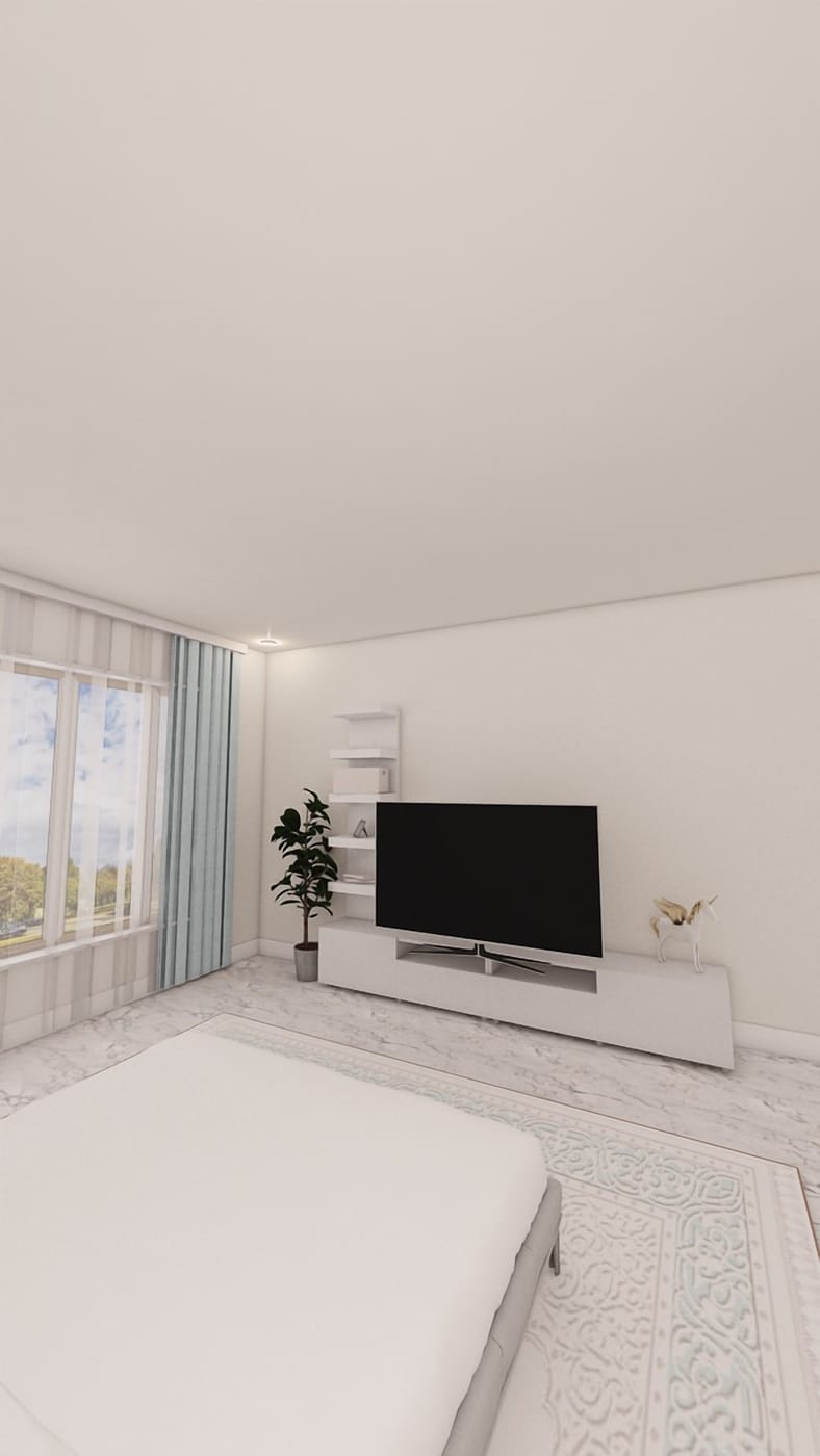 Contemporary bedroom
