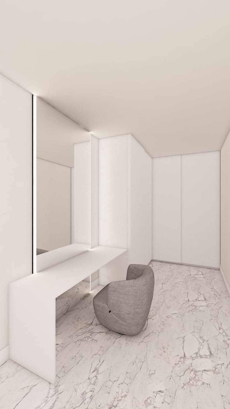 Contemporary bedroom