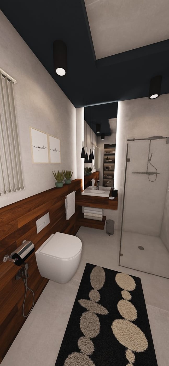 Contemporary bathroom