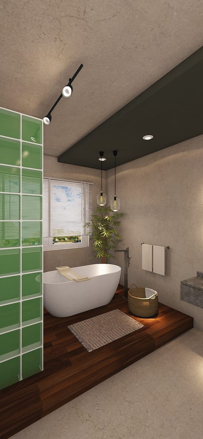 Traditional bathroom