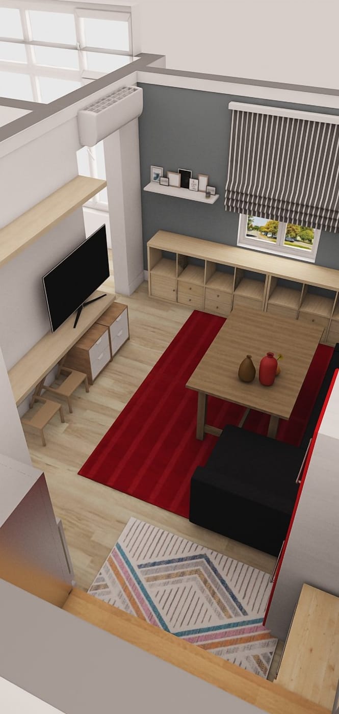 Contemporary floor plan