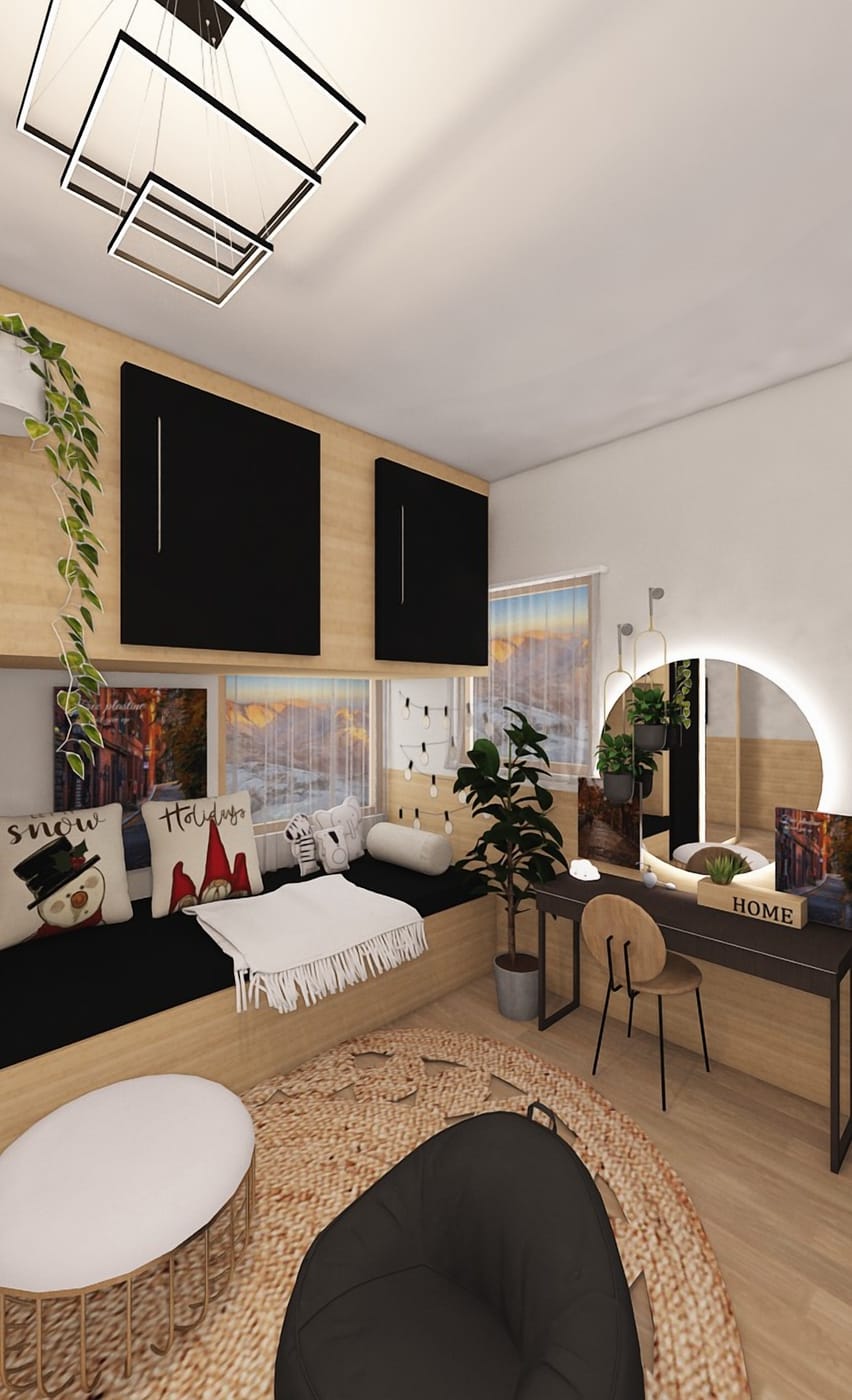 Traditional floor plan