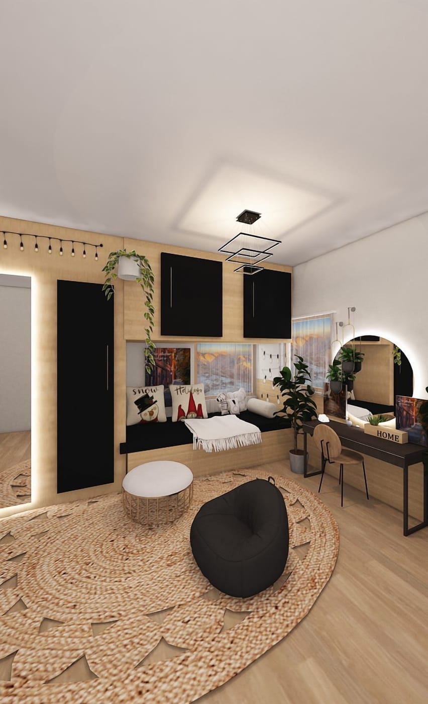 Traditional floor plan