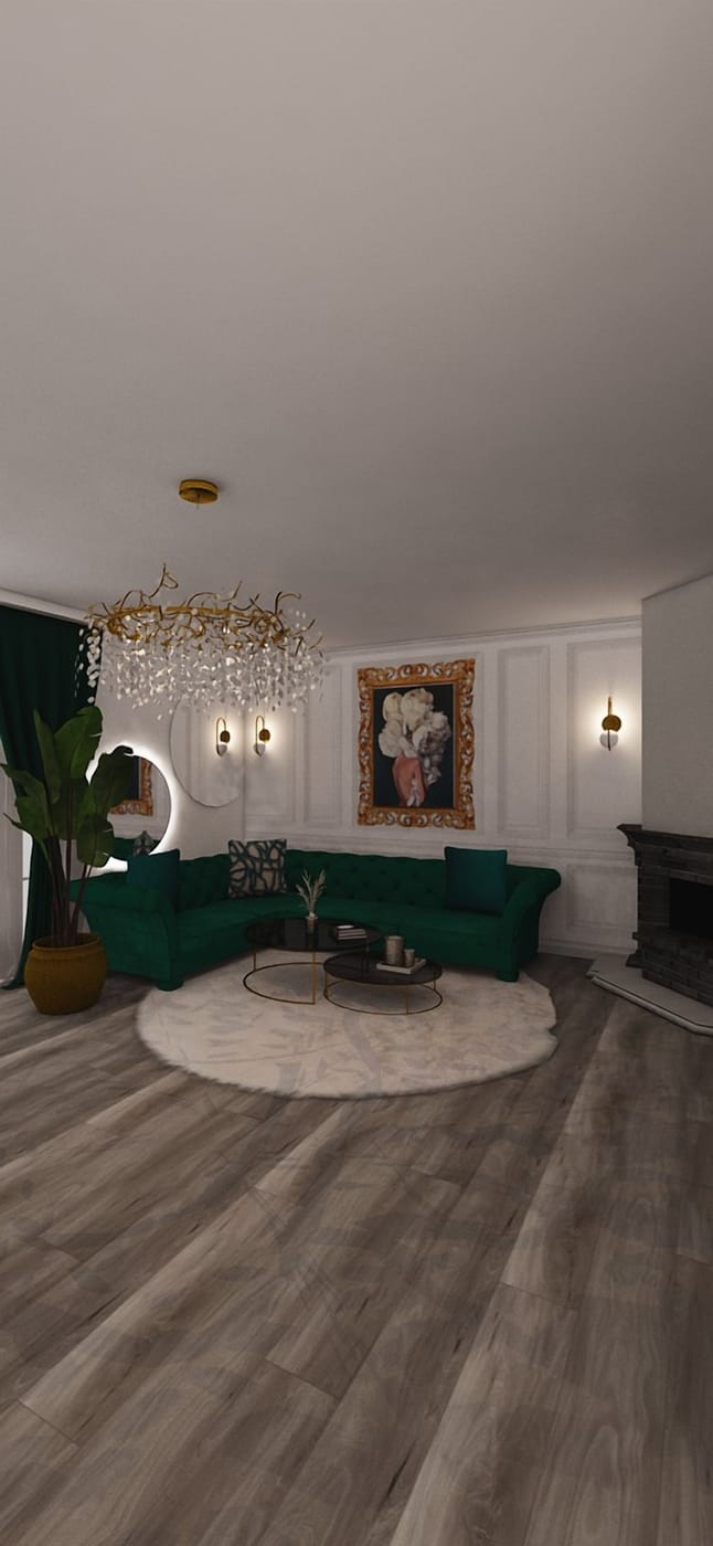 Contemporary living room