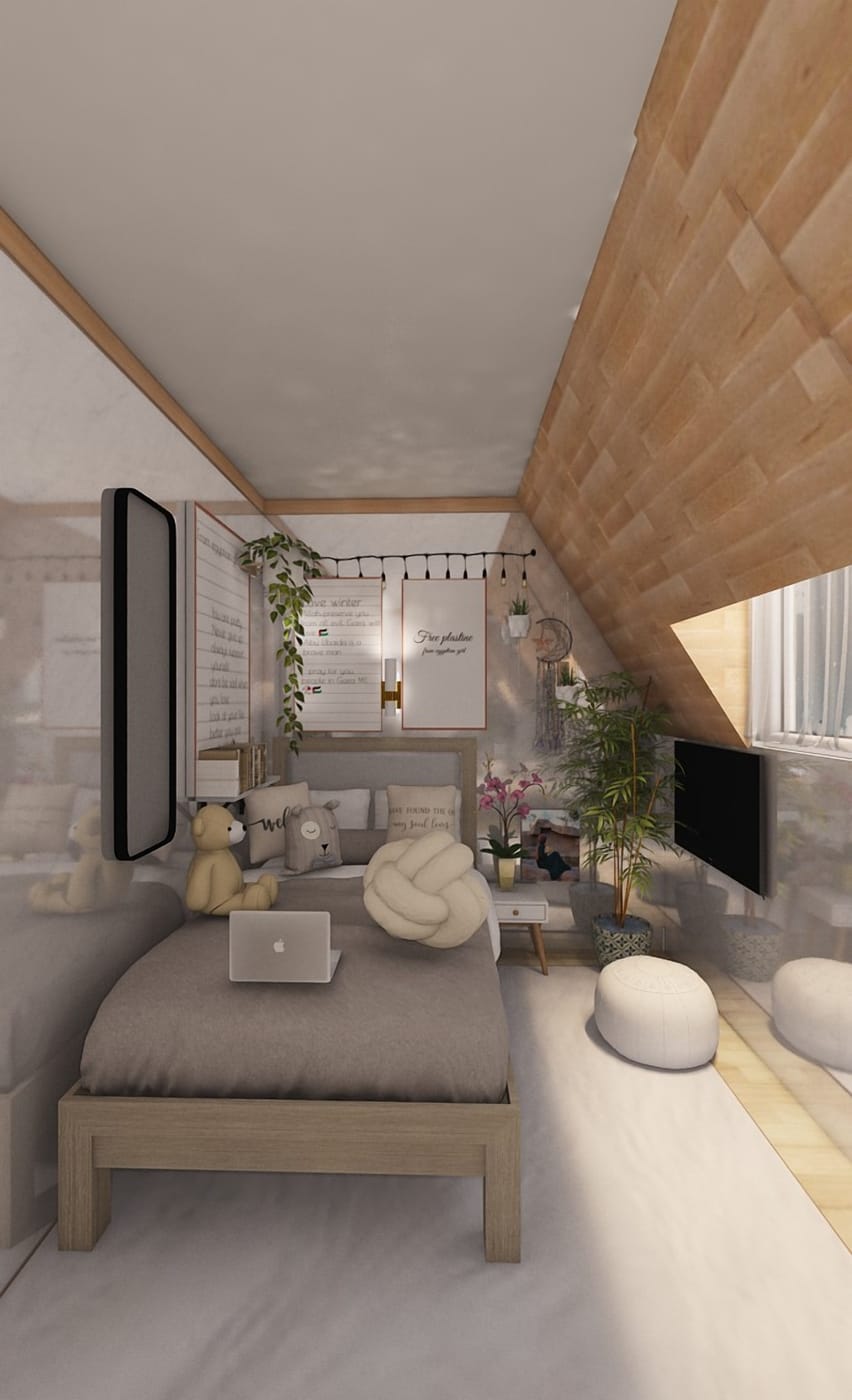 Traditional bedroom