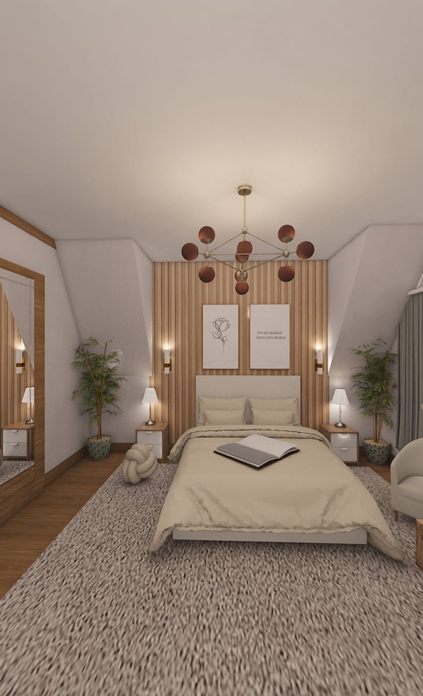Contemporary bedroom