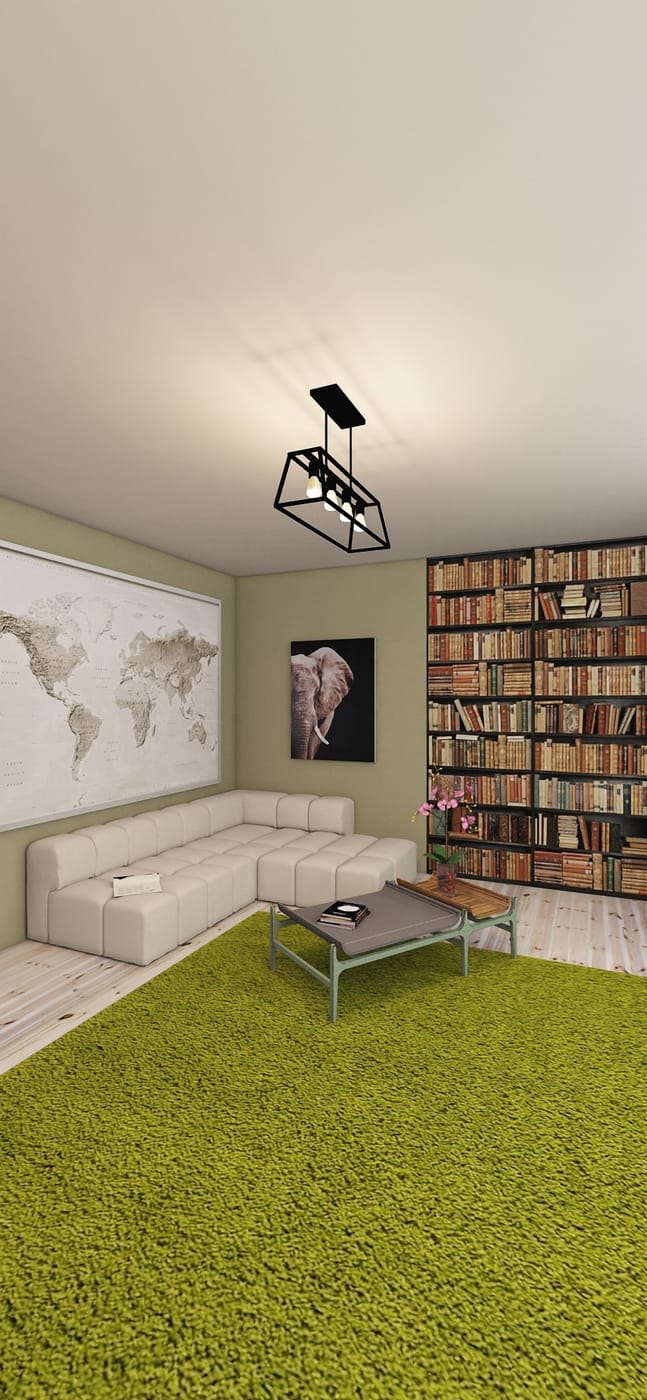 Contemporary living room