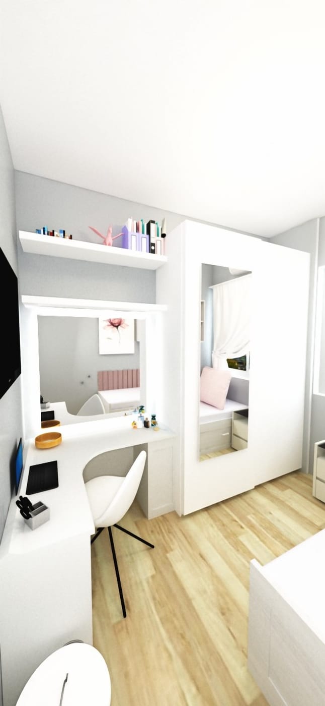 Scandinavian bedroom