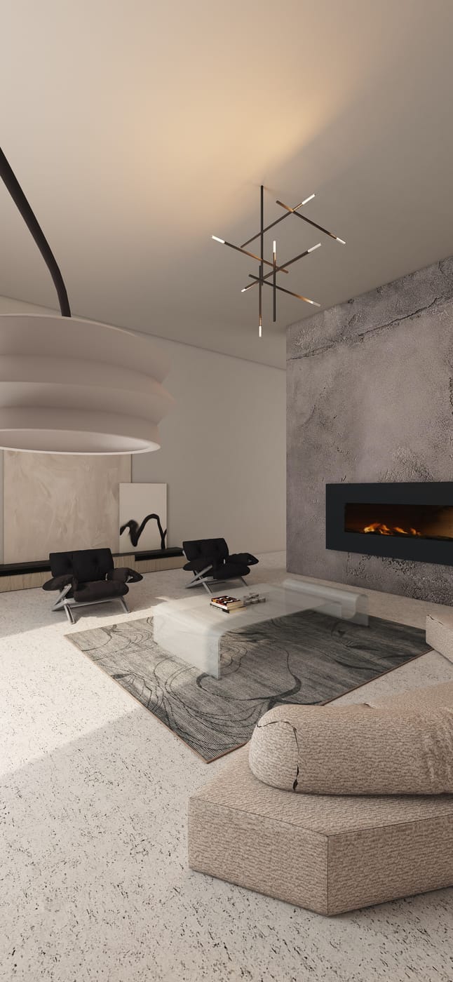Traditional living room