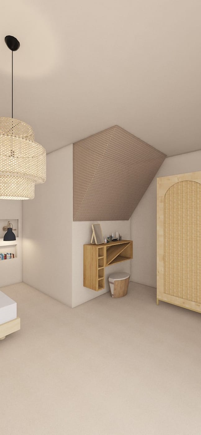 Traditional bedroom