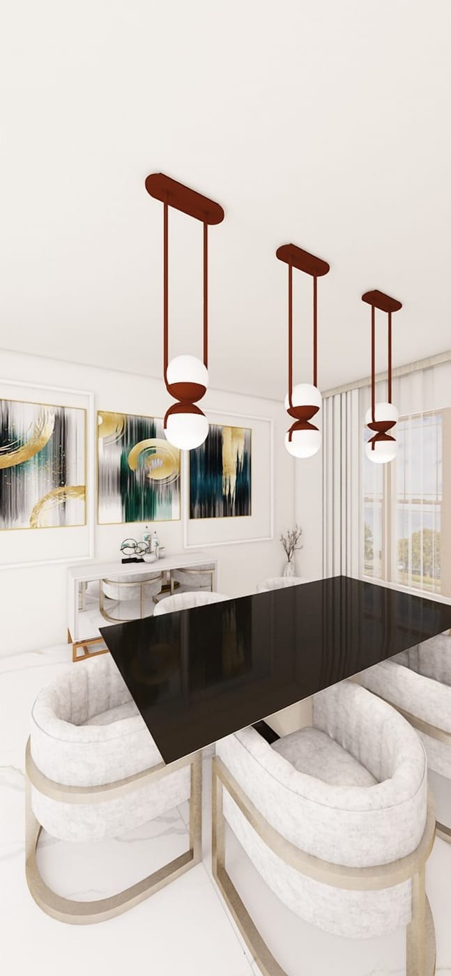 Traditional dining room