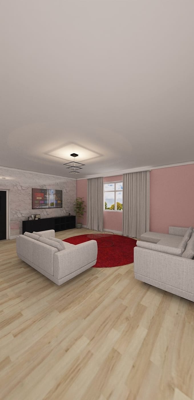 Contemporary floor plan