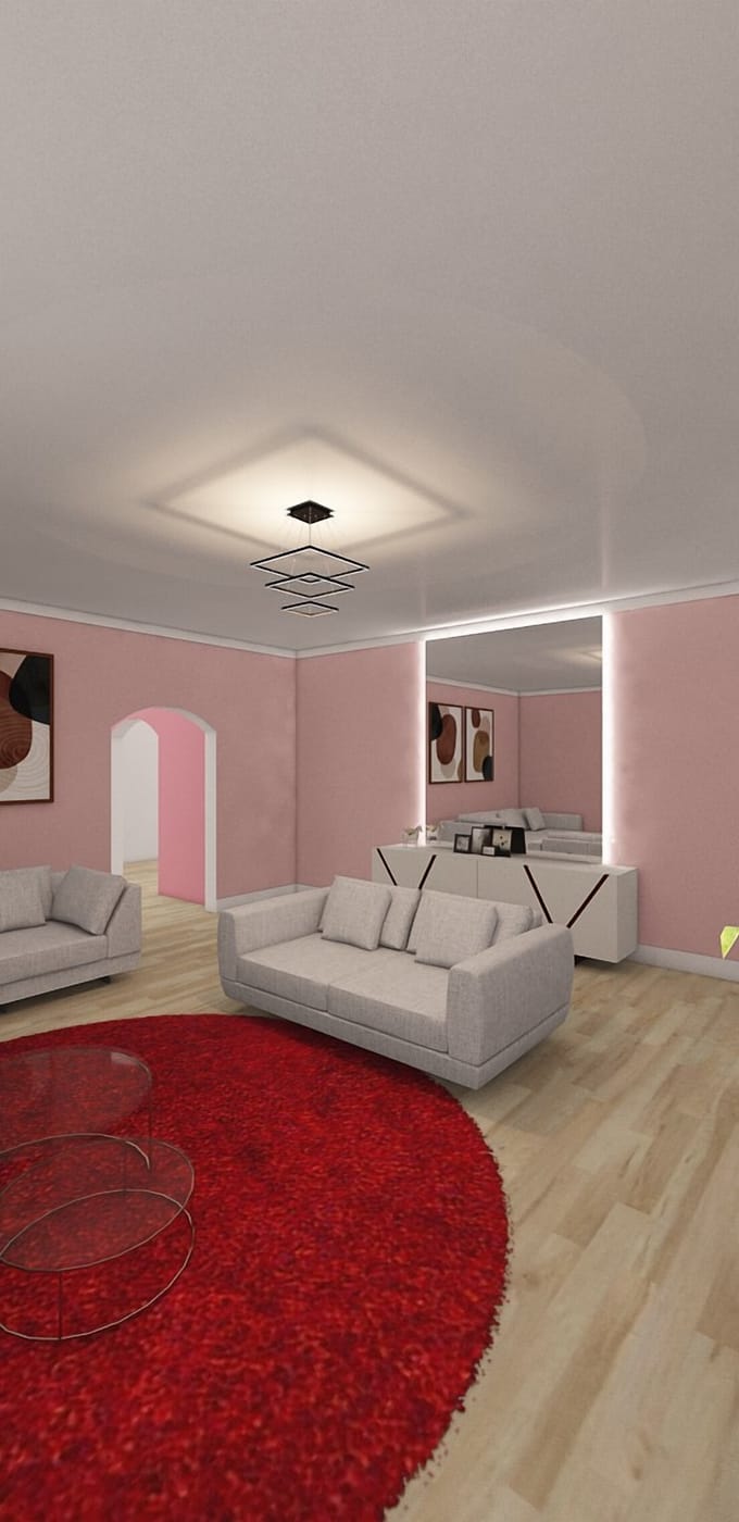Contemporary floor plan