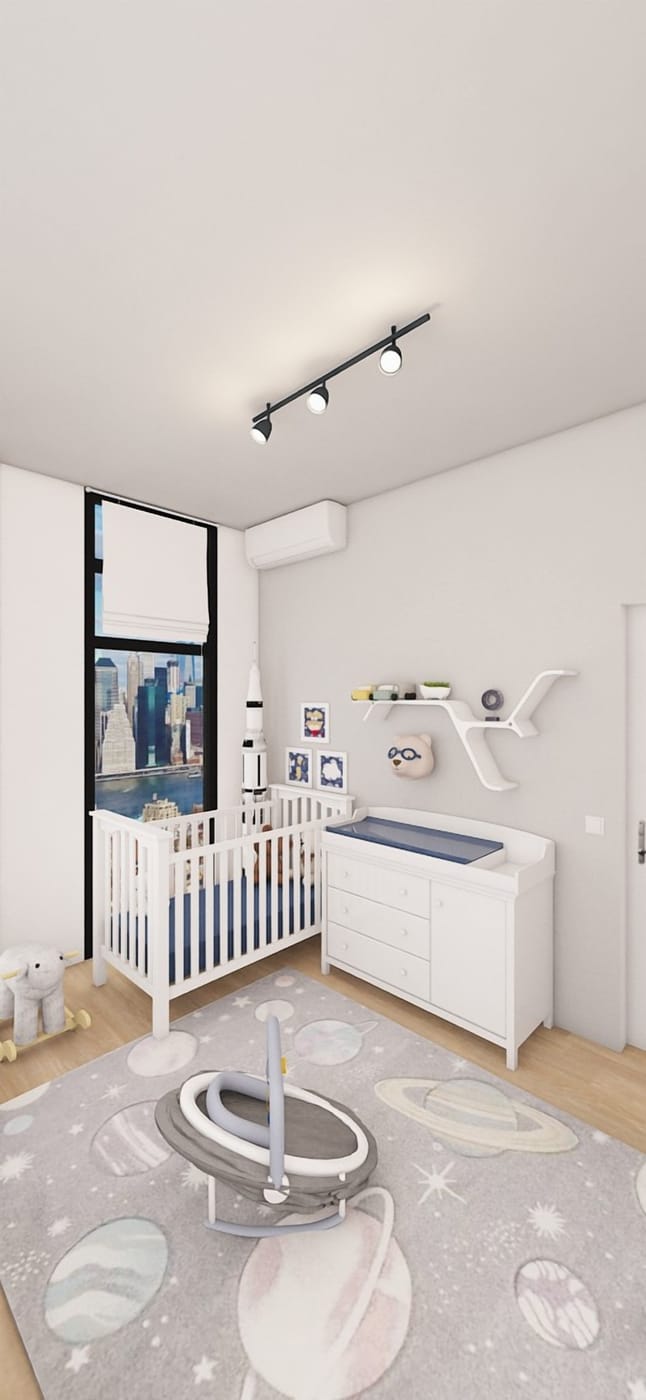 Traditional kids room