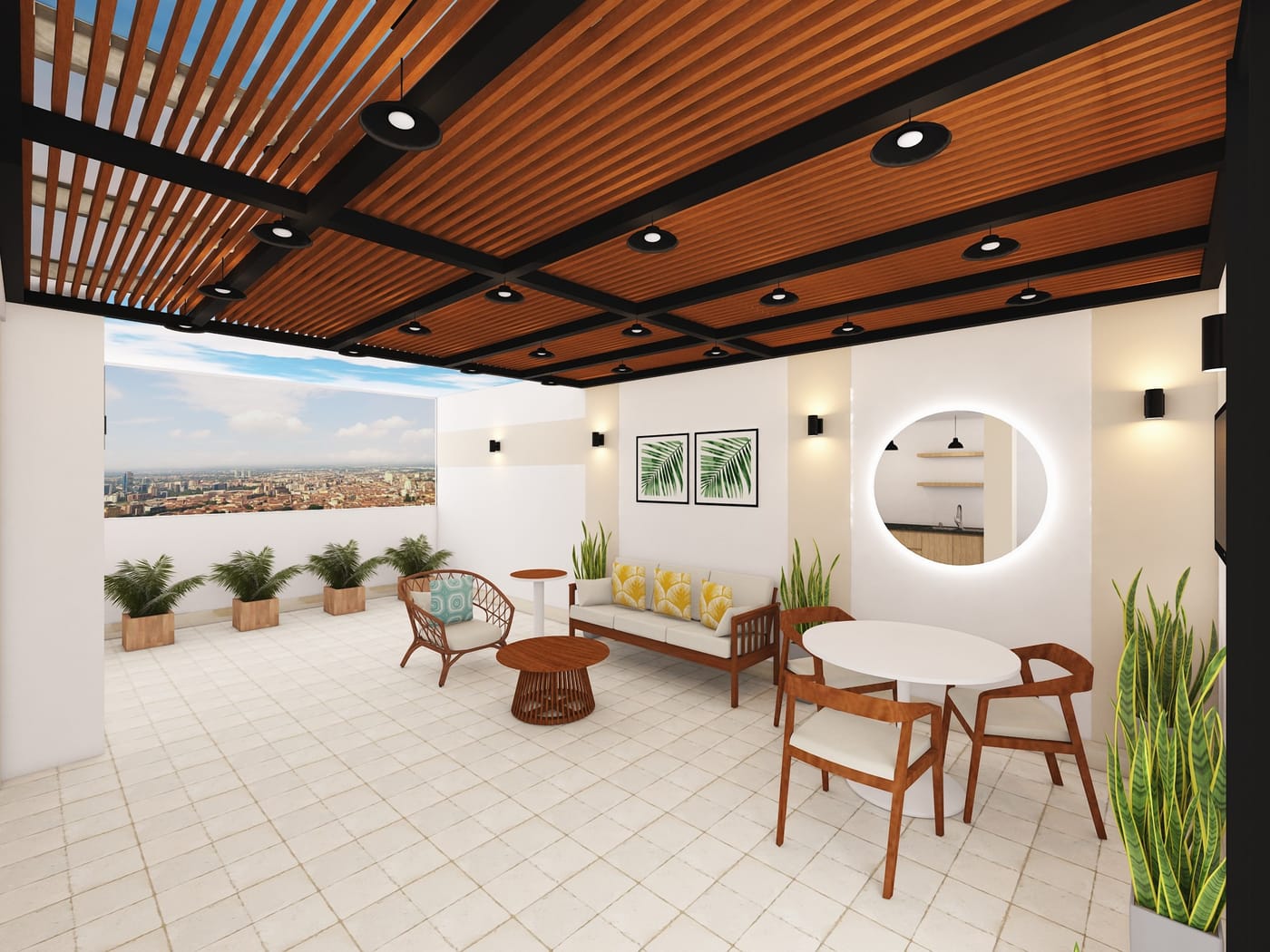 Traditional outdoor space
