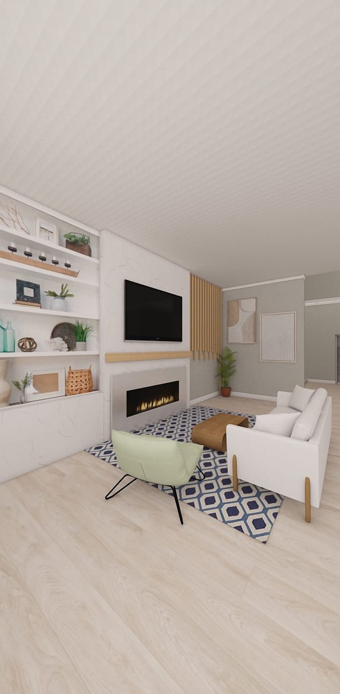 Traditional floor plan