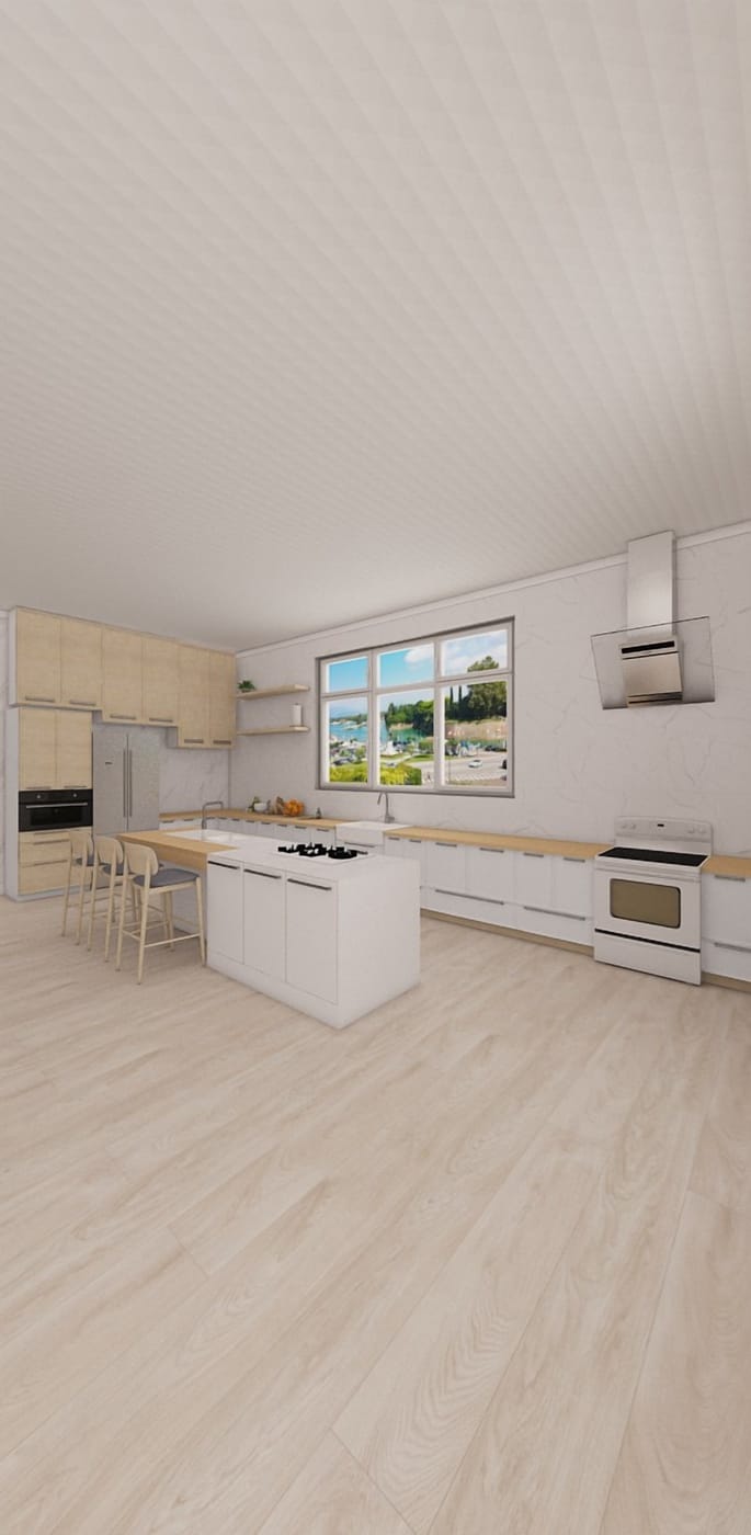 Traditional floor plan