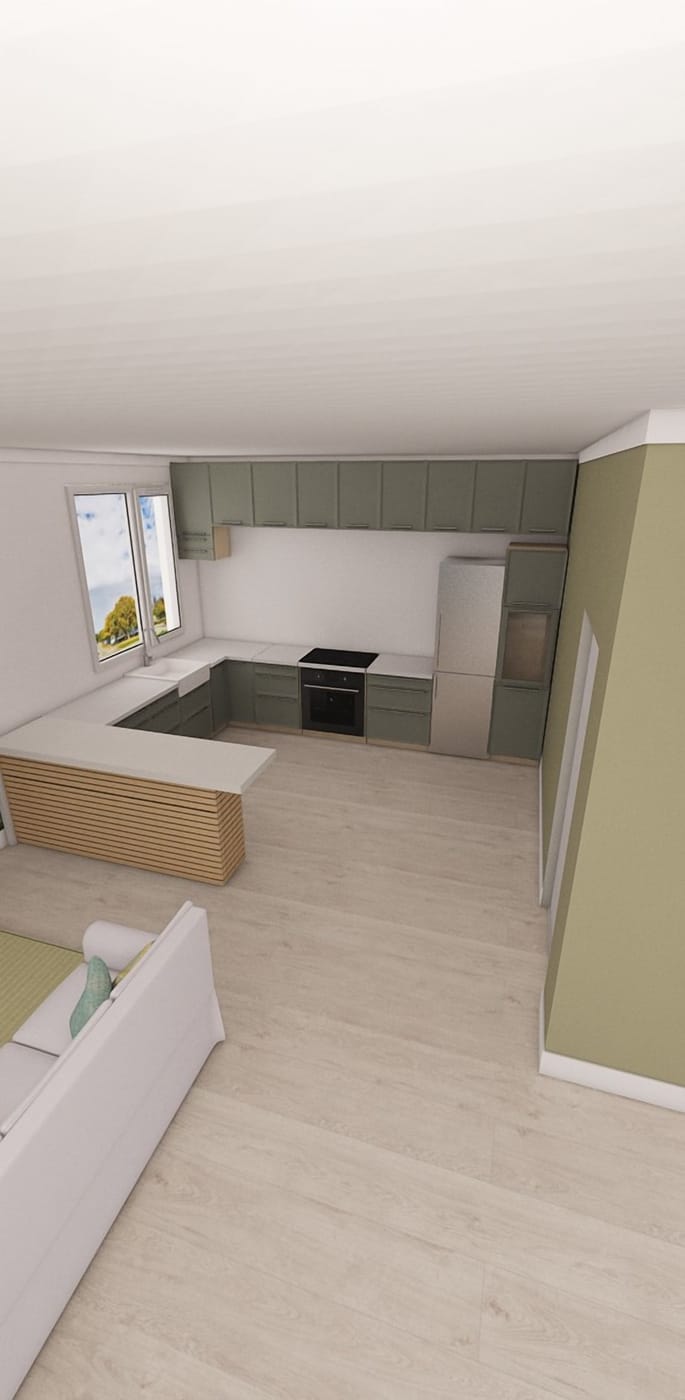 Traditional floor plan