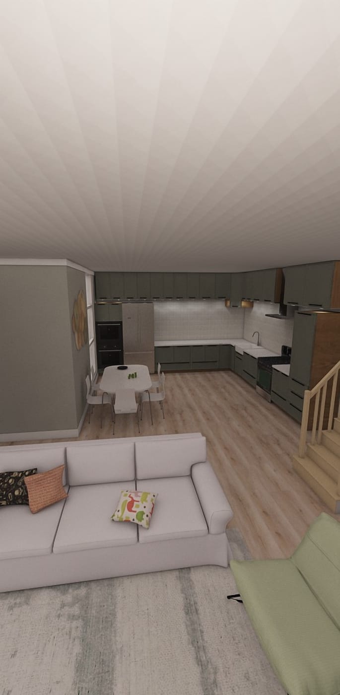 Traditional floor plan
