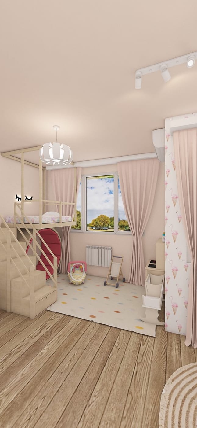 Traditional kids room