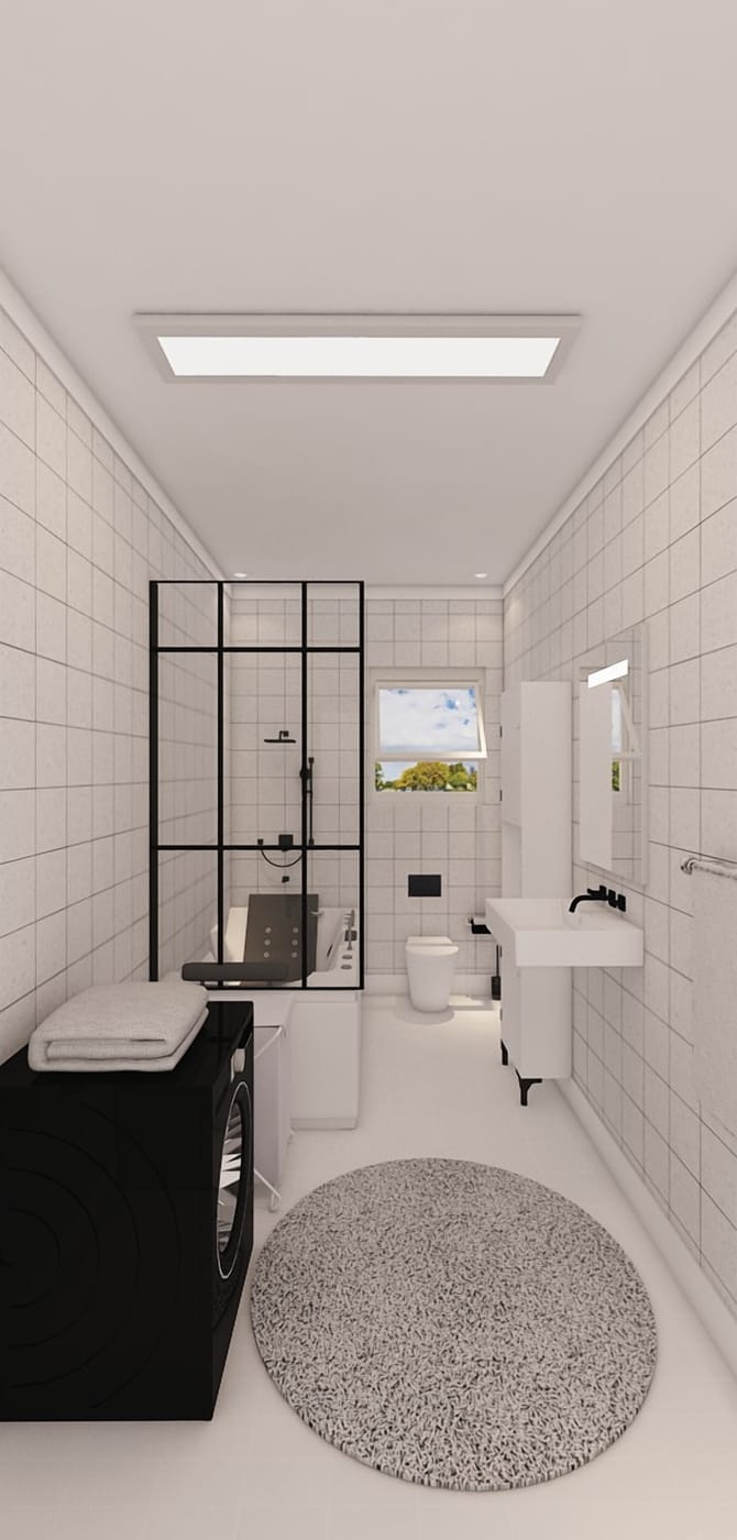 Traditional bathroom