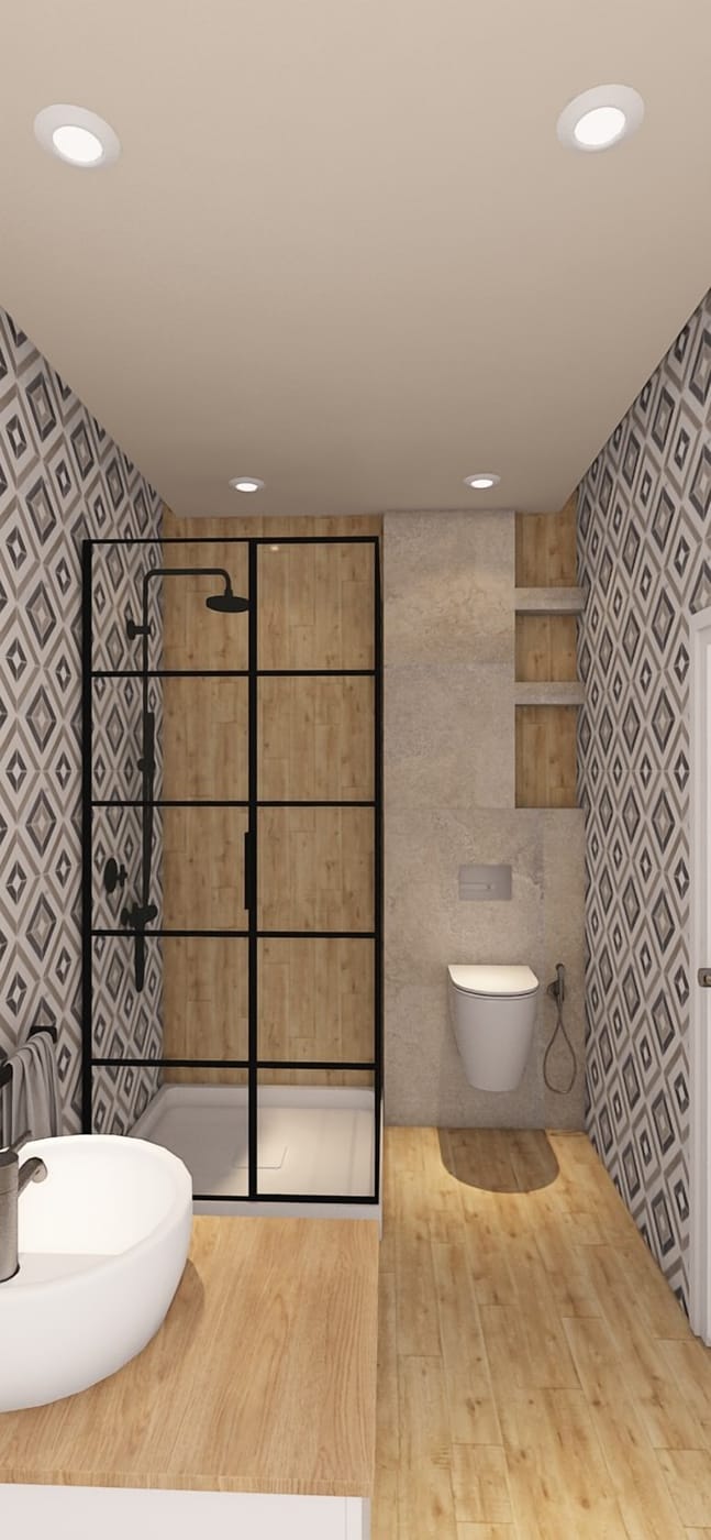 Contemporary bathroom