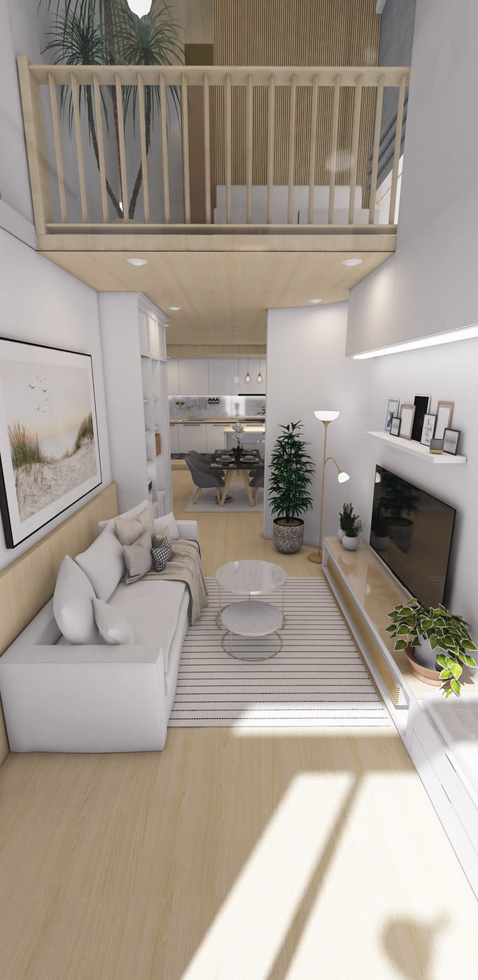 Contemporary floor plan