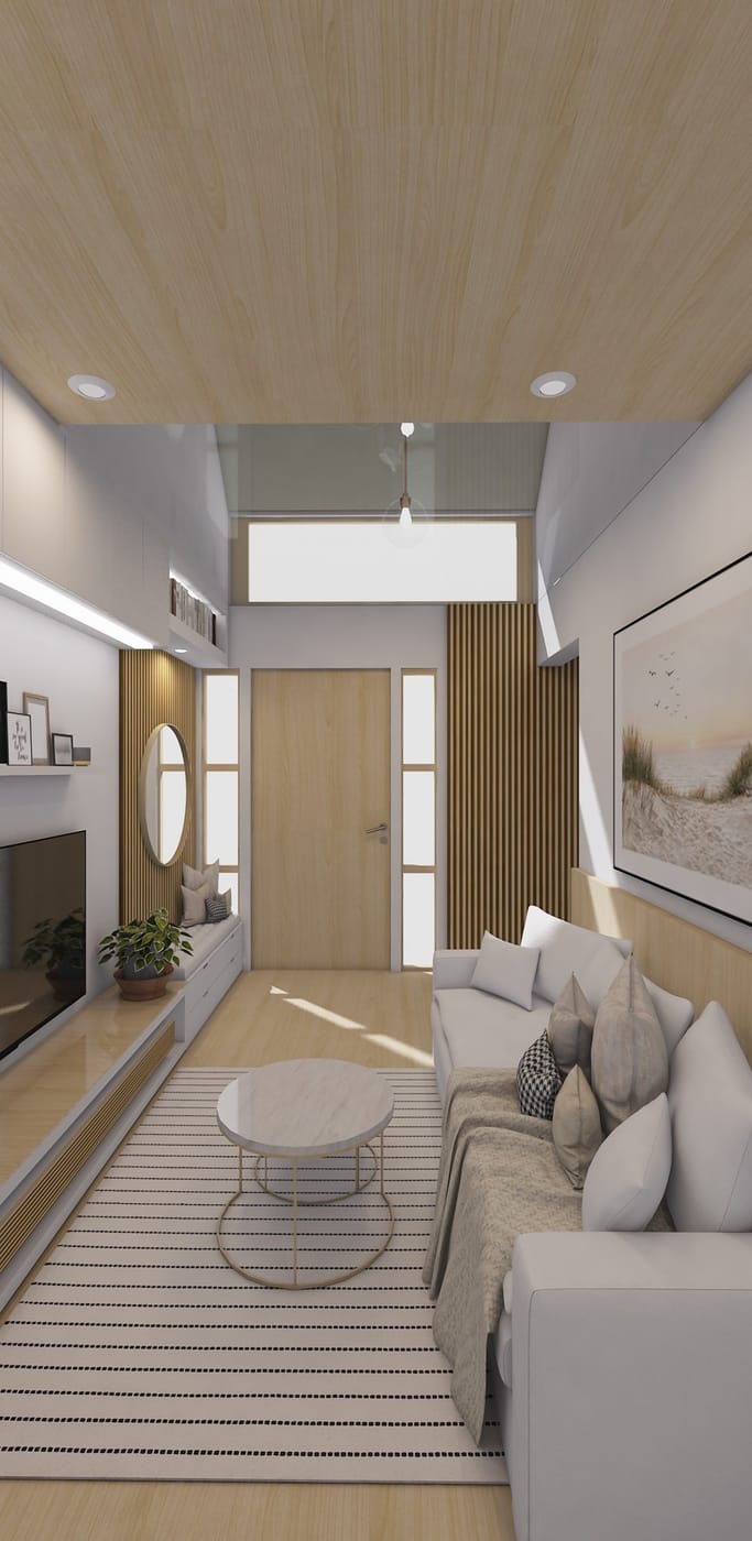 Contemporary floor plan