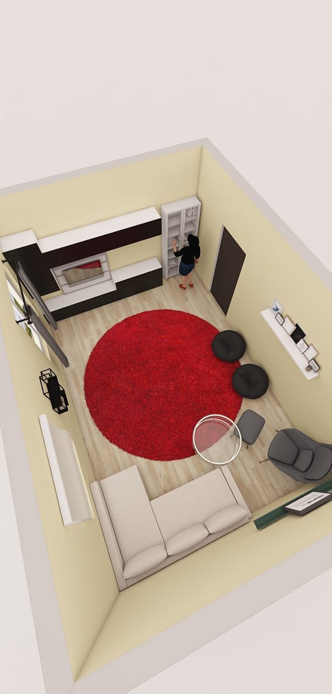 Traditional living room