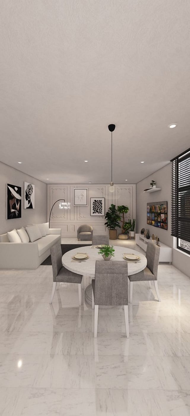 Contemporary living room