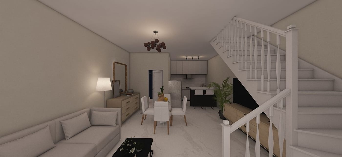 Traditional floor plan