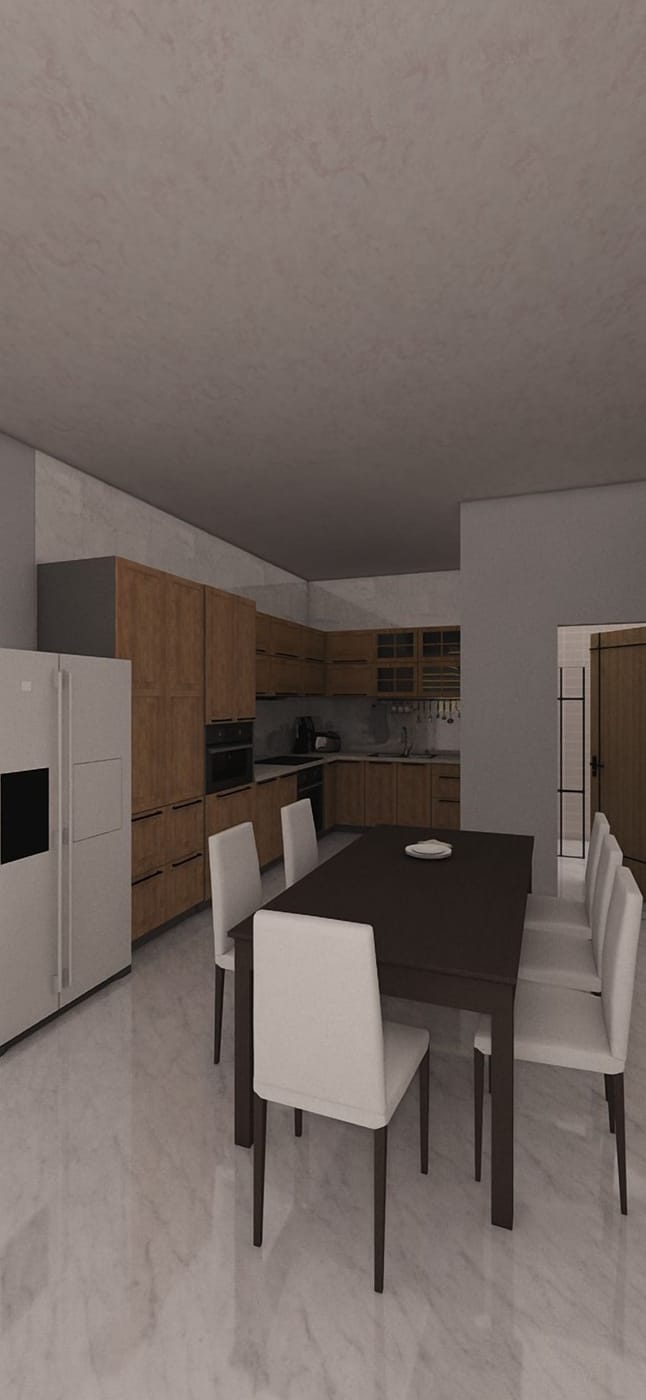 Contemporary floor plan