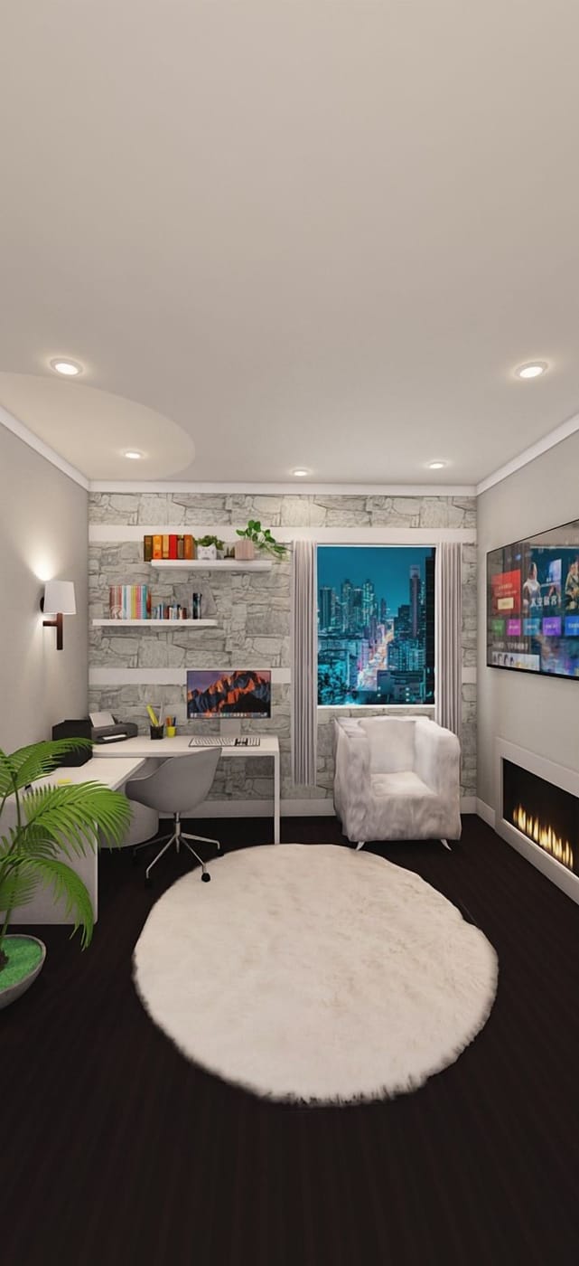 Shabby chic home office