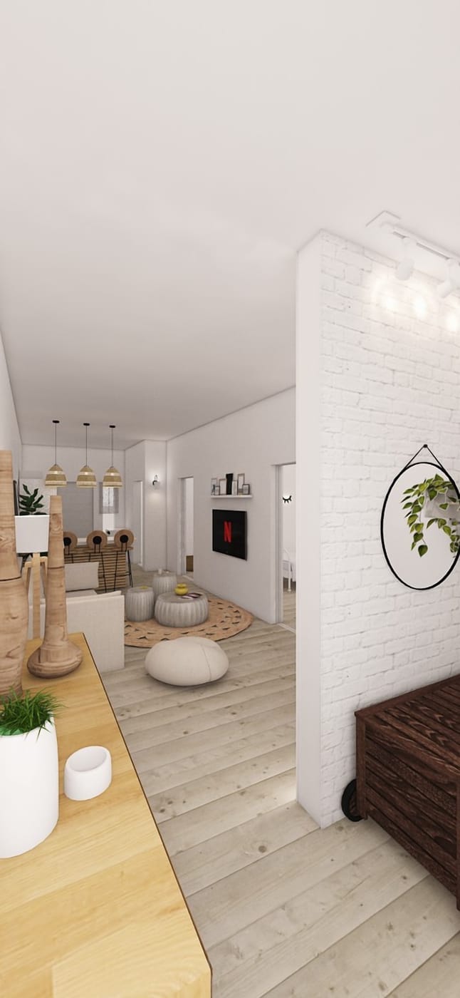 Traditional floor plan