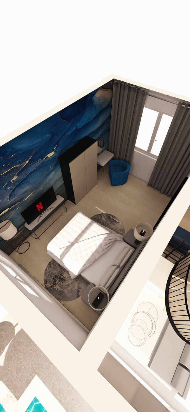 Traditional floor plan