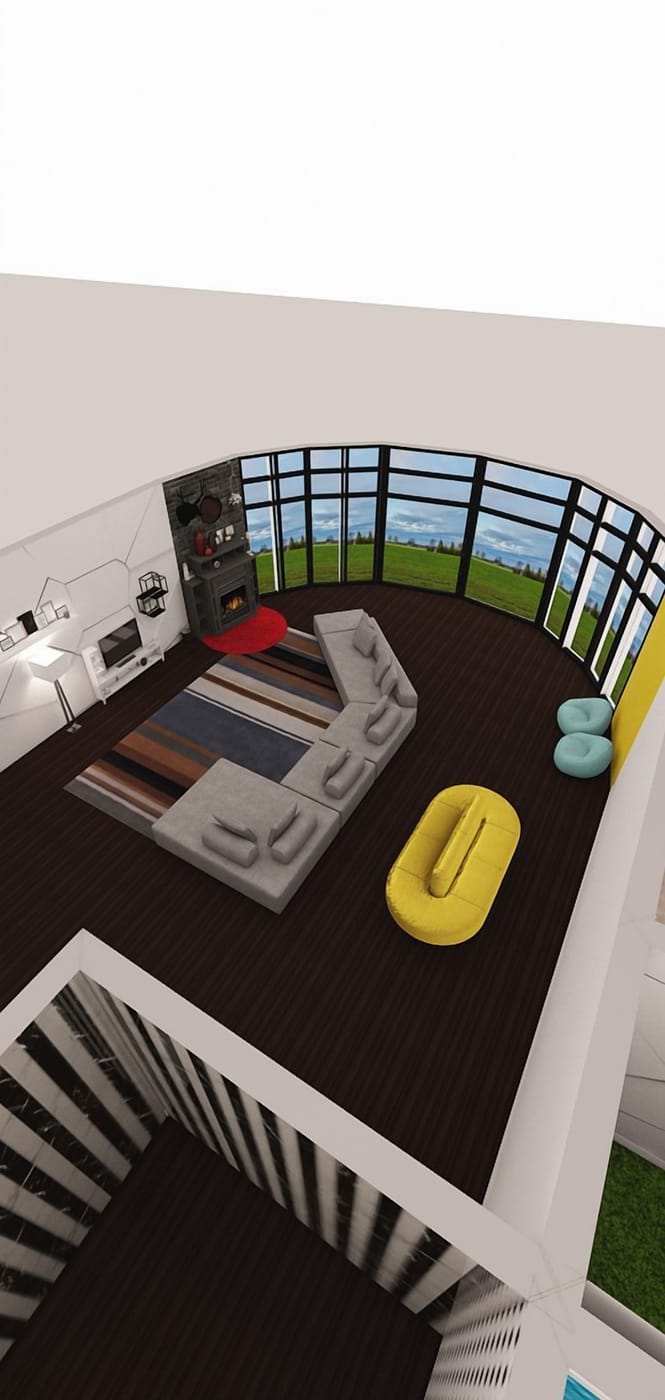 Traditional living room