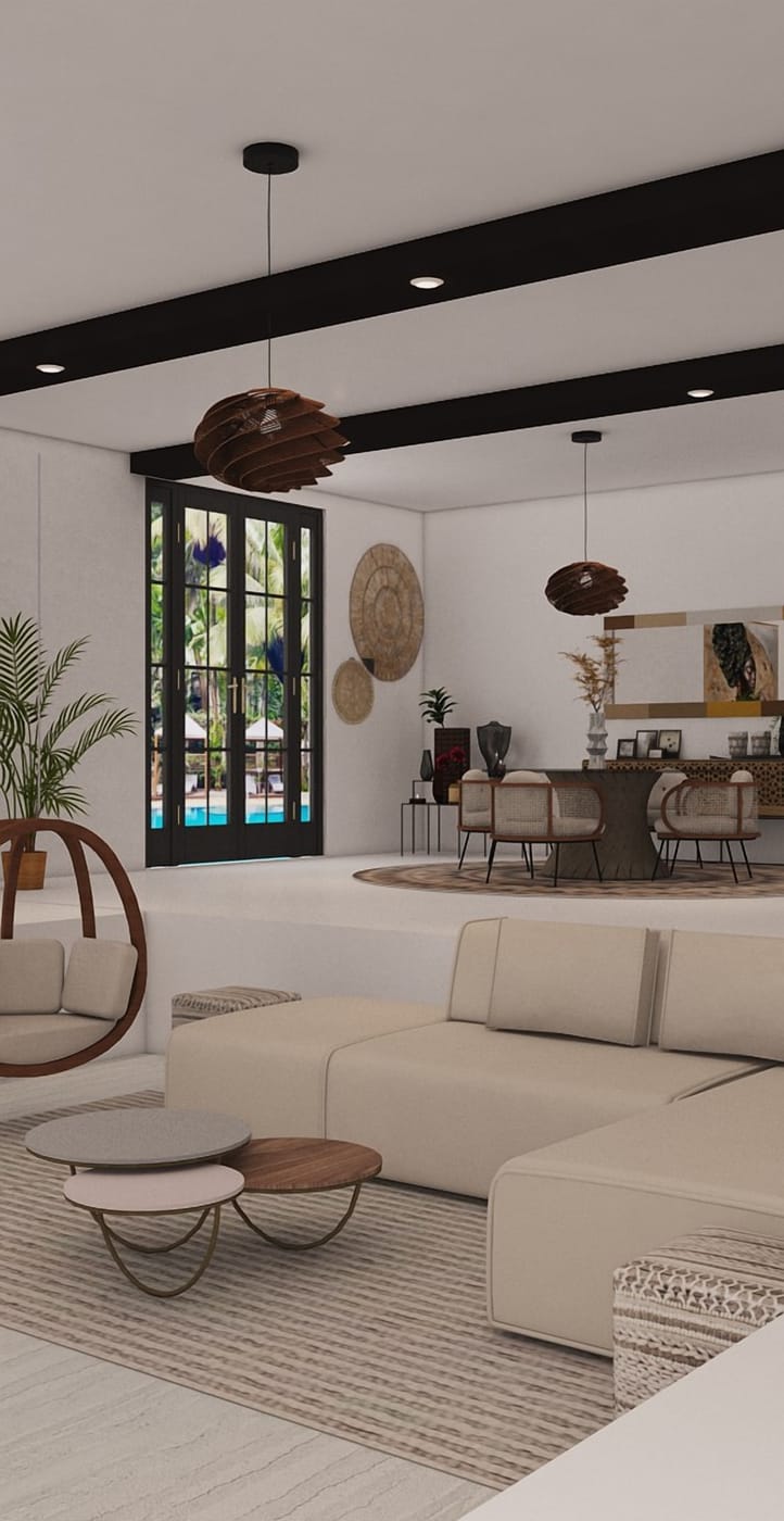 Contemporary floor plan