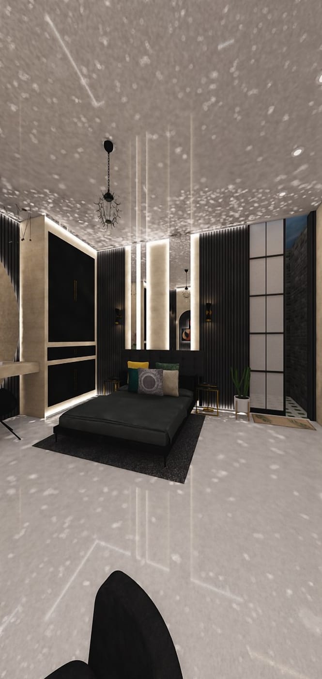 Traditional bedroom