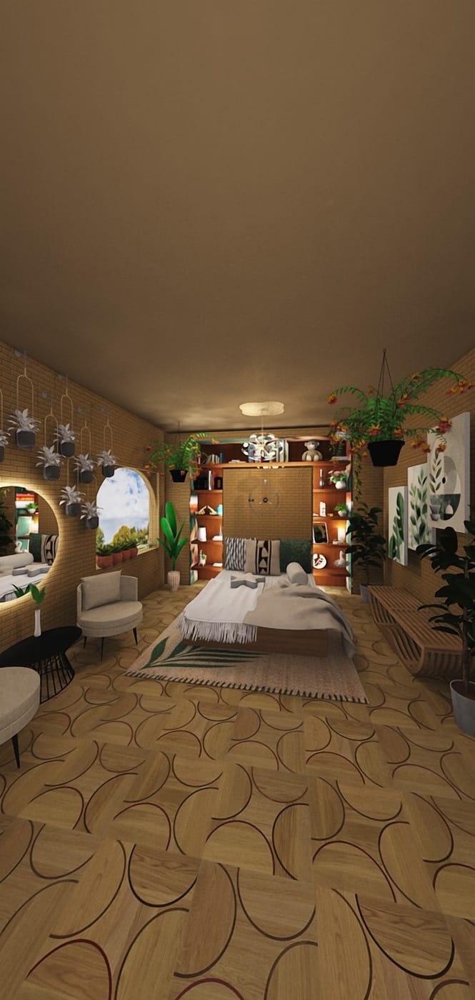 Traditional floor plan