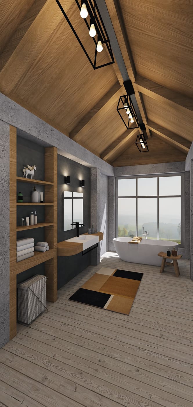 Scandinavian floor plan