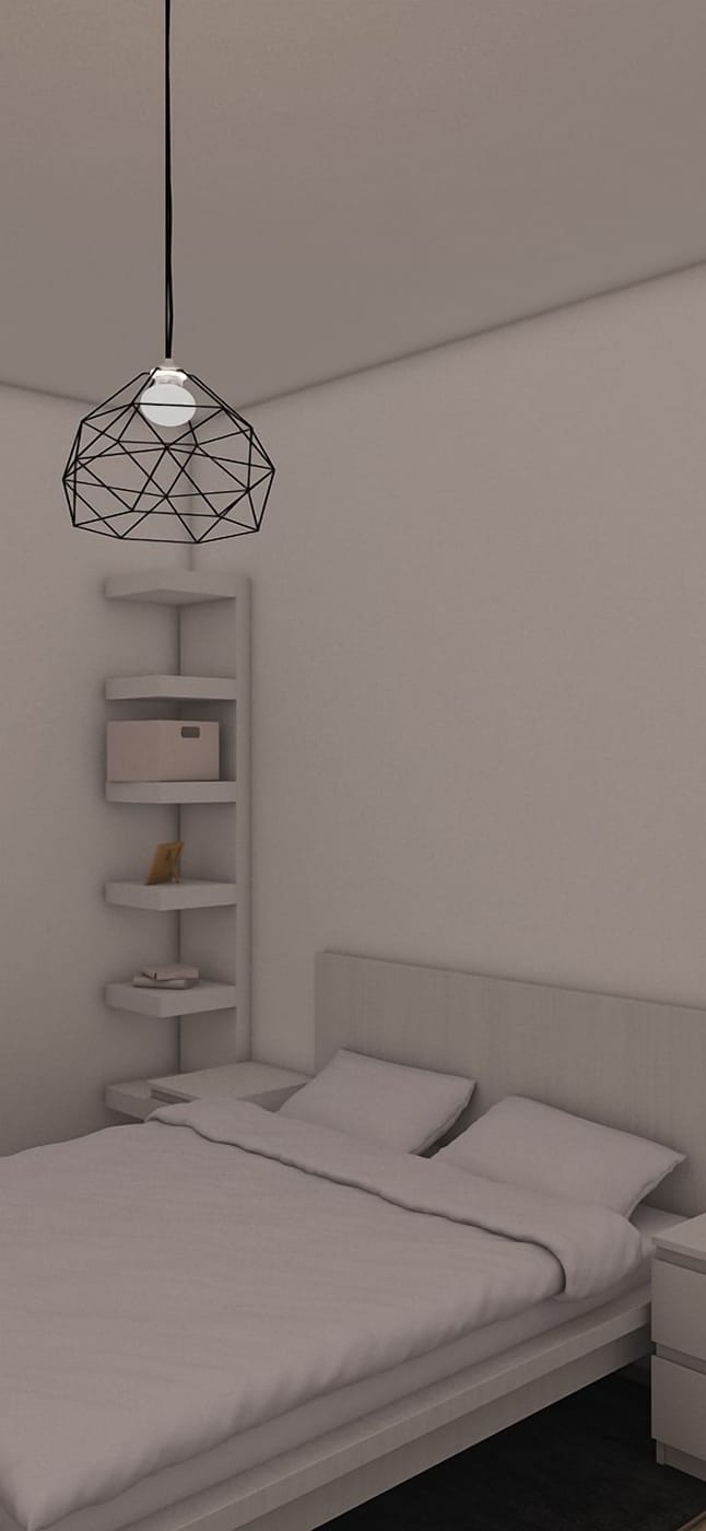 Contemporary bedroom