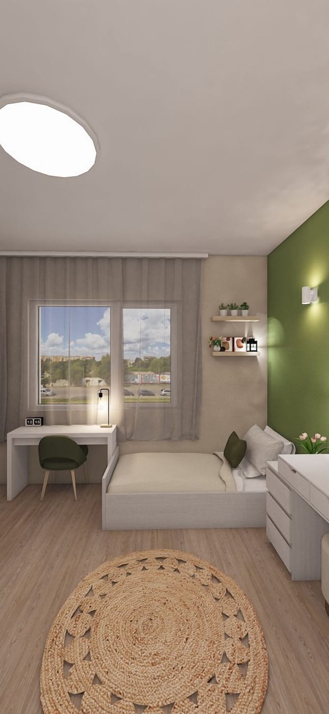 Contemporary floor plan